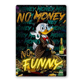 No Money Neon Art